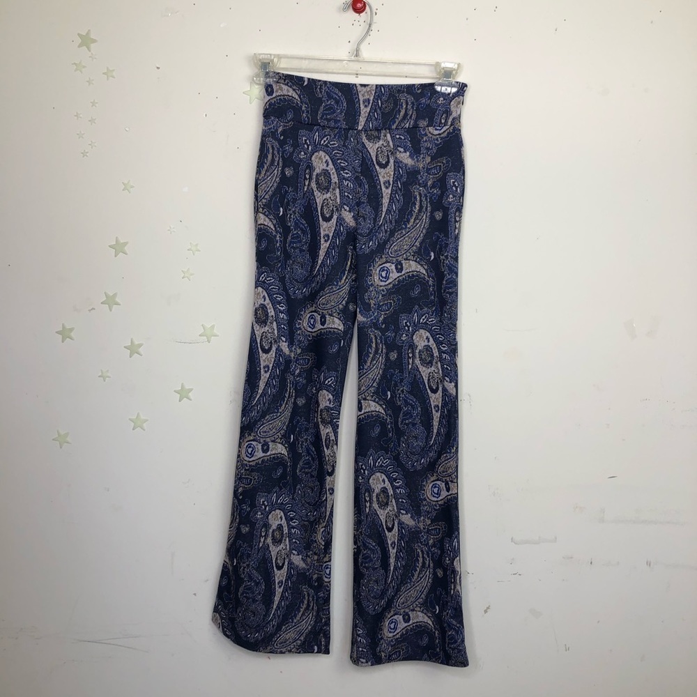 ANTHROPOLOGIE Maeve boho Maria paisley print pant - Picture 2 of 14
